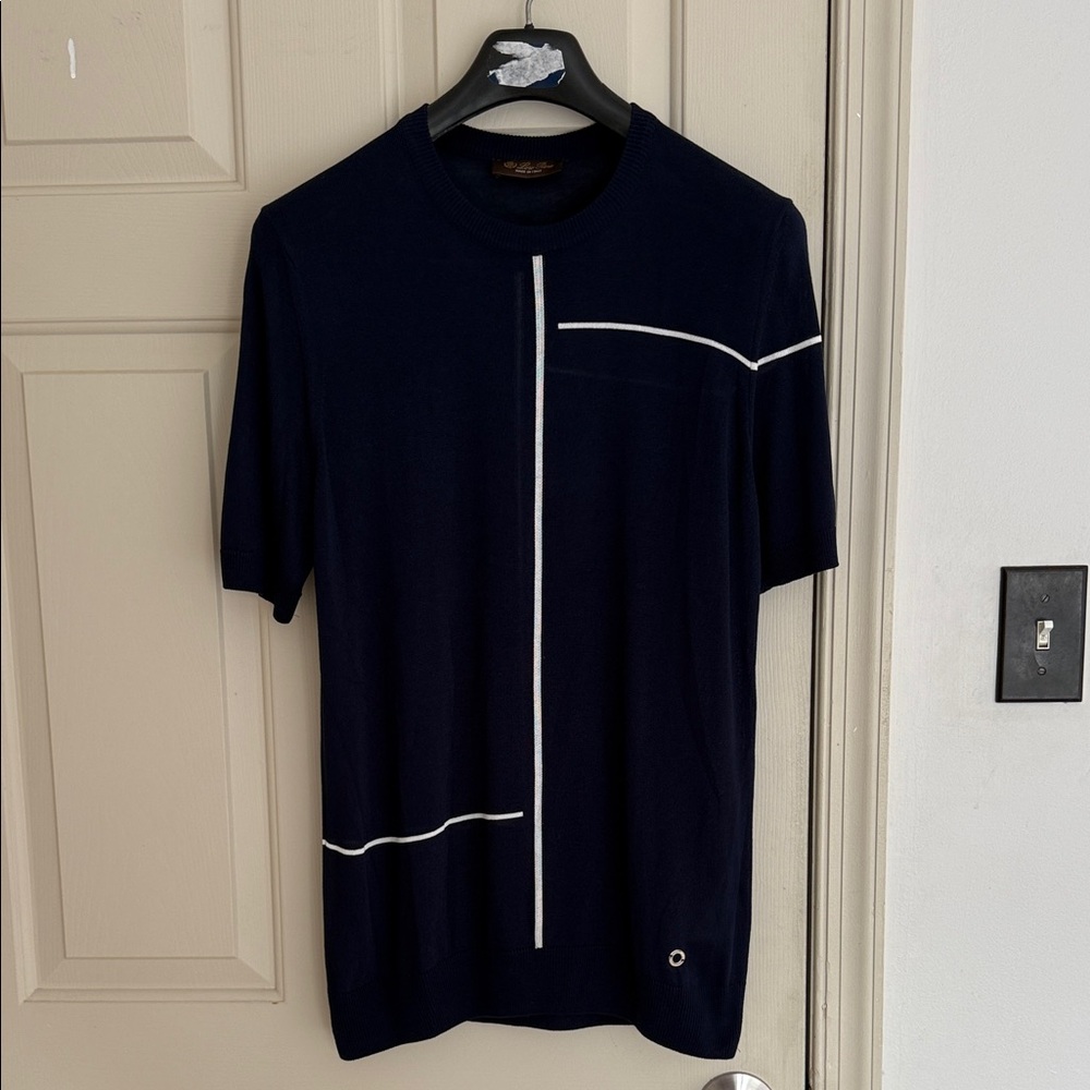 Loro Piana t-shirt navy blue